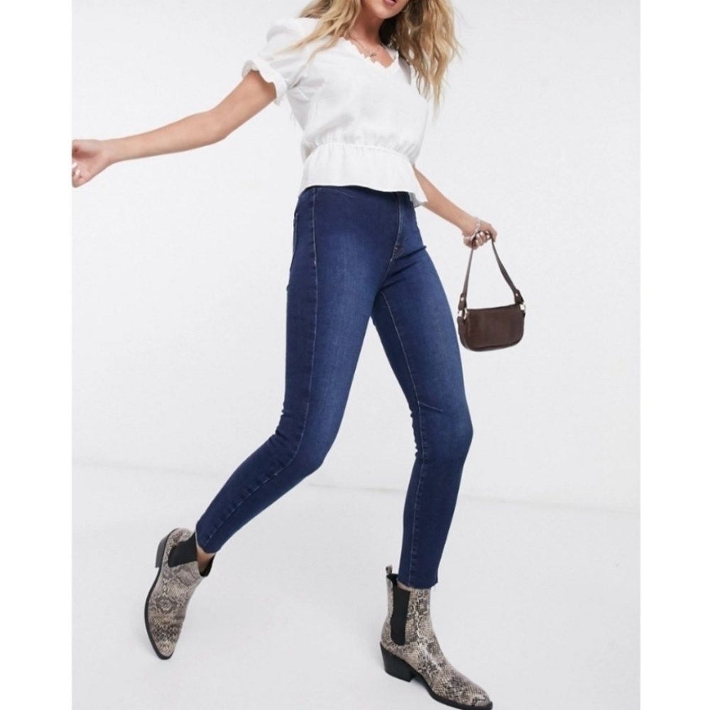 Free People Miles Away Skinny Jeans